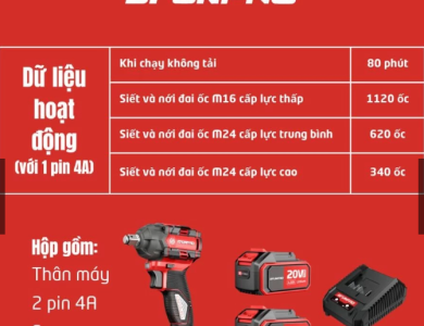 MÁY MỞ ỐC PIN S20 M500A