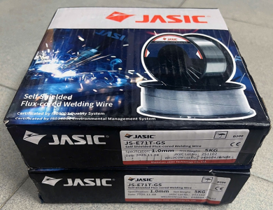 Dây hàn lõi thuốc JASIC  E71T-GS 1.0 mm, (5kg/ cuộn)