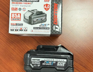 Pin 21V 4Ah Dekton M21-B4085DGT (màu đen)