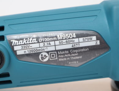 Máy mài góc Makita M9504B 570W