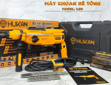 Máy khoan bê tông 3 chức năng Hukan K96