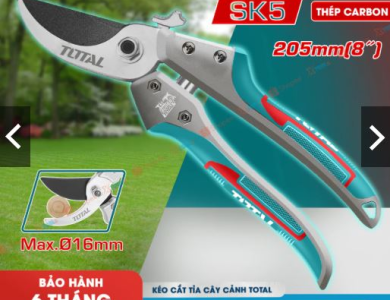 Kéo cắt tỉa cây TOTAL THT15308 205mm