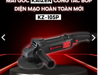 MÁY MÀI KAIZEN CÔNG TẮC BÓP CỠ ĐĨA 100MM BẢN MỚI KZ-105P/KZ105PS
