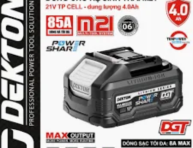Pin 21V 4Ah Dekton M21-B4085DGT (màu đen)