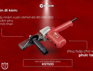 Máy chà nhám băng 550W KST533 – DCK