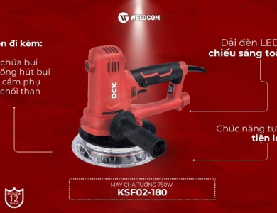 Máy chà tường 750W KSF02-180 – DCK