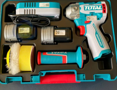 Máy đánh bóng dùng pin 16V TOTAL TAPLI1676 (2 Pin 2.0Ah, 1 Sạc)