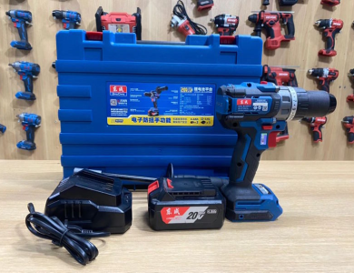 Máy khoan pin 20V DongCheng DCJZ20160i (2 pin 4AH, sạc)