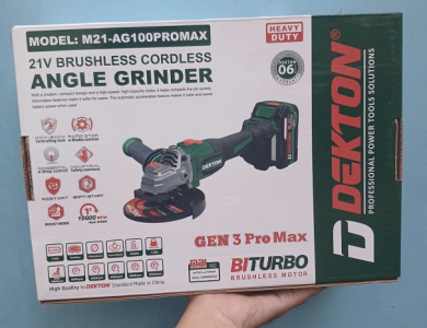 Thân máy mài góc dùng pin 21V Dekton M21-AG100PROMAX / M21-AG100XPLUS