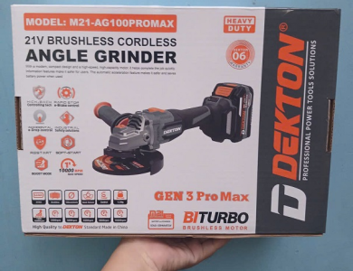 Thân máy mài góc dùng pin 21V Dekton M21-AG100PROMAX / M21-AG100XPLUS