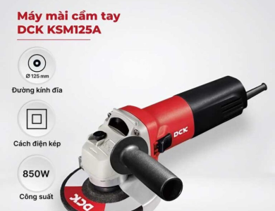 Máy mài góc 850W 125mm DCK KSM125A (công tắc cạnh) 