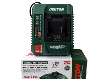 Đế sạc pin nhanh 21V Dekton M21-S65PRO