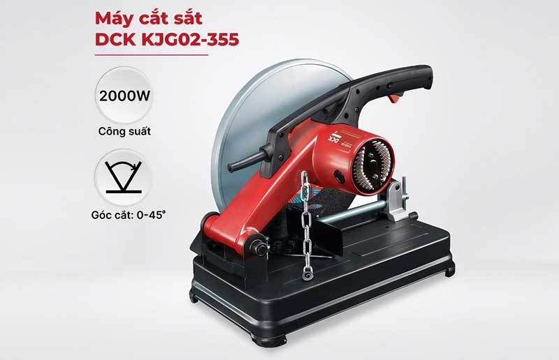 Máy cắt sắt 2000W KJG02-355 – DCK