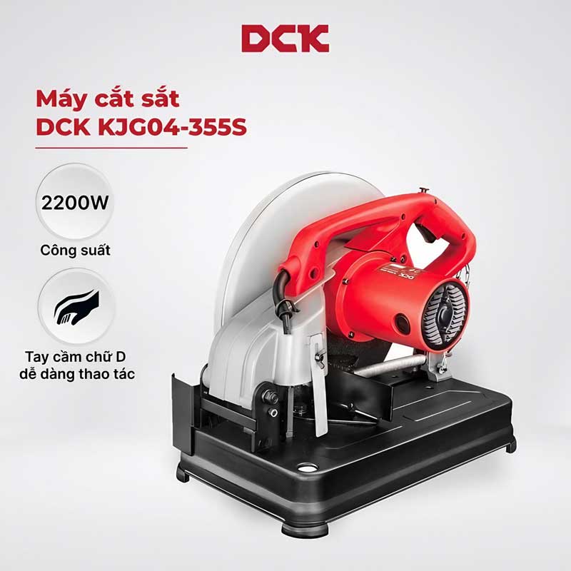 Máy cắt sắt 2200W KJG04-355S – DCK
