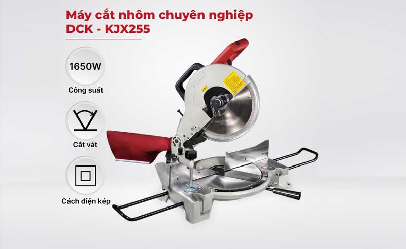 Máy cưa đa góc 1650W 255mm KJX255 – DCK