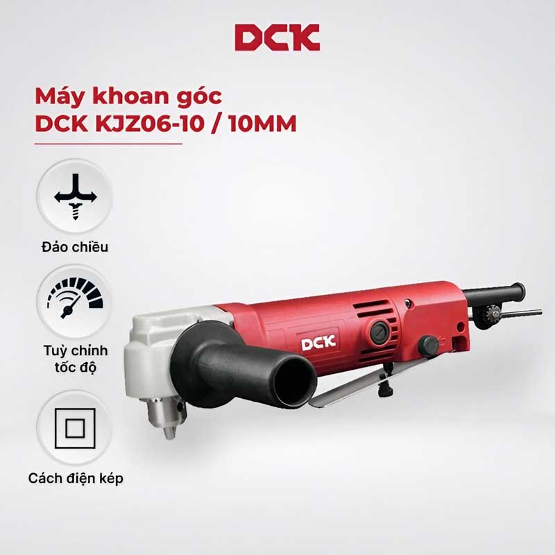 Máy khoan góc 380W 10mm KJZ06-10 – DCK