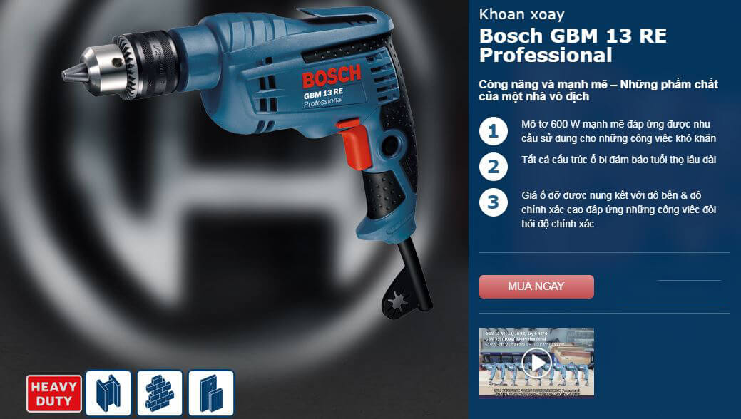 Máy khoan Bosch GBM 13 RE