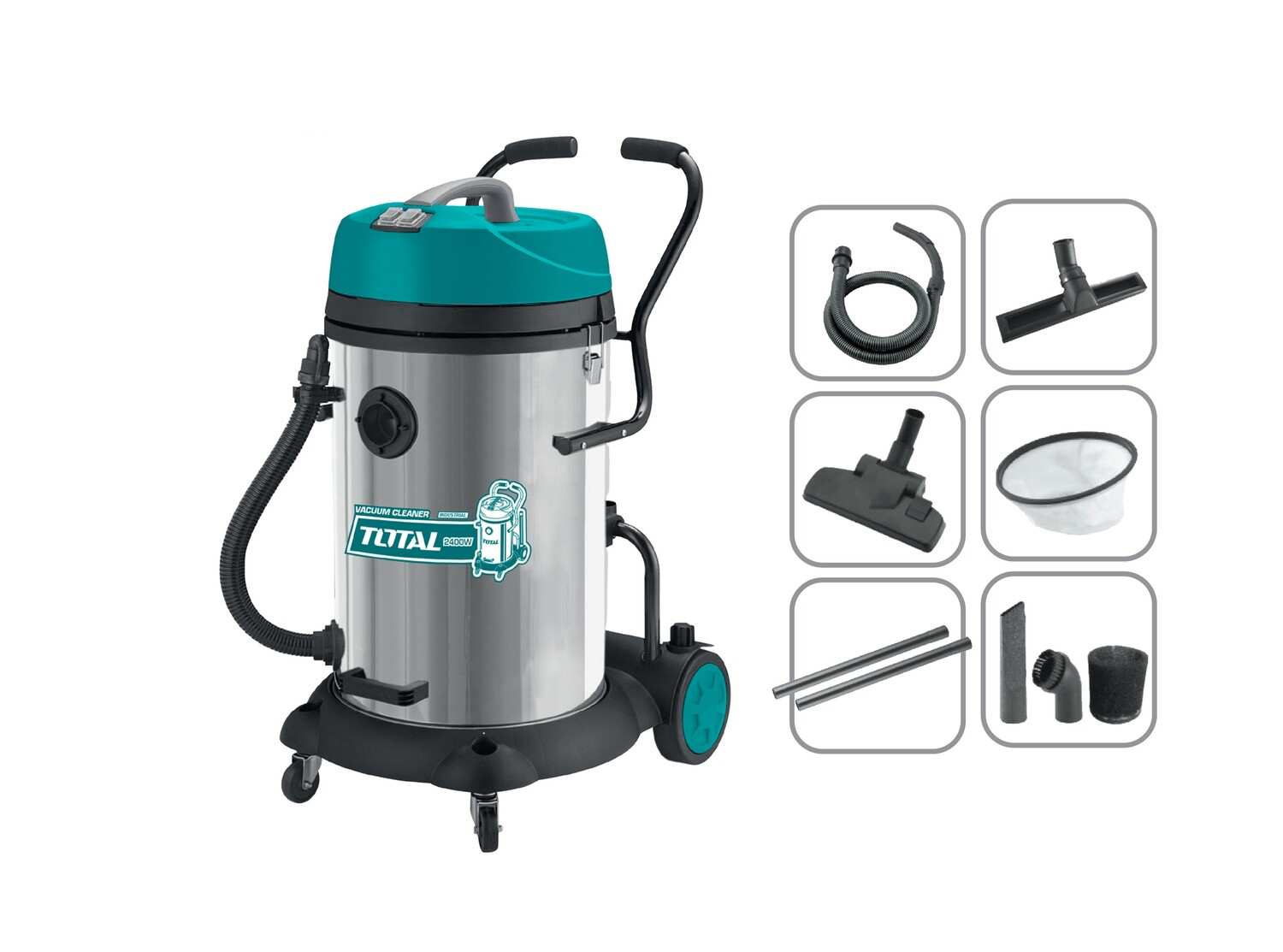Máy Hút Bụi Total 75L 2400W TVC24751