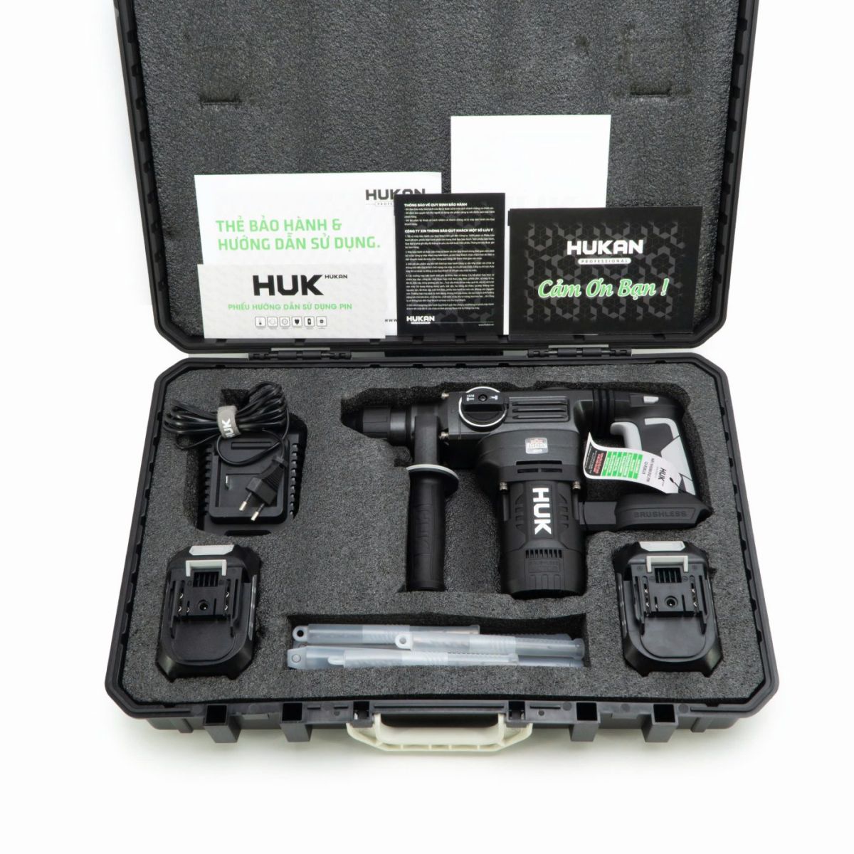 Máy khoan đục bê tông 2 chức năng Hukan G3-R28LUX (Gen3)