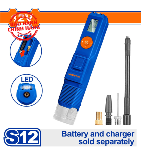 Máy Kiểm Tra Hơi Lốp Xe ô Tô Dùng Pin 12V WADFOW WLN1512