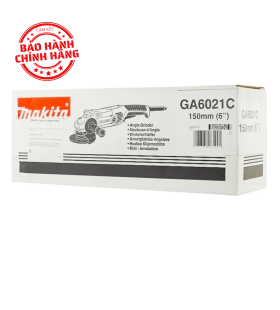   Máy mài góc Makita GA6021C công suất 1450W, đường kính lưỡi 150mm, công tắc bóp