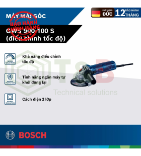 Máy mài góc Bosch GWS 900-100S 100mm