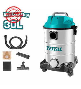 Máy hút bụi khô và ướt 30L Total TVC13301