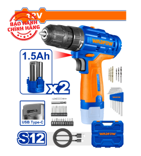 Máy khoan dùng pin Lithium-ion 12V WadFow WCDS525 