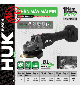 Thân máy cắt mài pin 5 tốc độ (GEN3) G3-A9900 Hukan