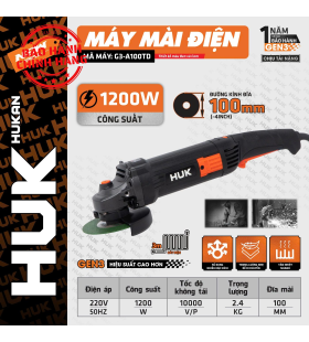 Máy mài điện Hukan G3-A100TD (GEN 3)