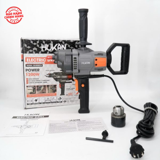 Máy khoan điện 3 tay cầm HUKAN Gen 2 G2-ED5516