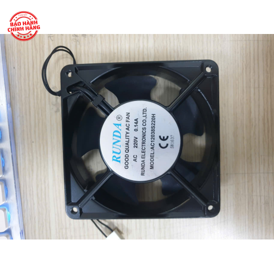 Quạt gió 220V - AC (SA12038SA2-, 120x120x39mm, 30W)  (dùng cho máy ARC 200A R04) - Jasic