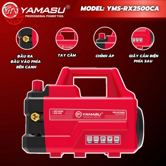 Máy xịt rửa xe cao áp Yamasu YMS-RX2525G2