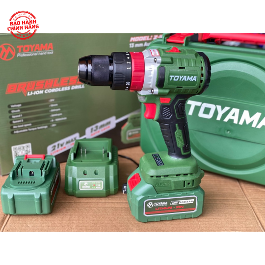 Máy khoan pin Toyama Z-10 Pro (đầu cặp 13mm) - hàng chính hãng