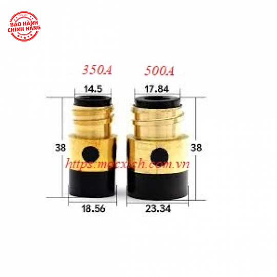 Cách điện 350A - Redhino (K) đen
