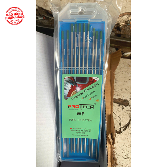 Kim hàn tig 2.4x175 xanh Protech