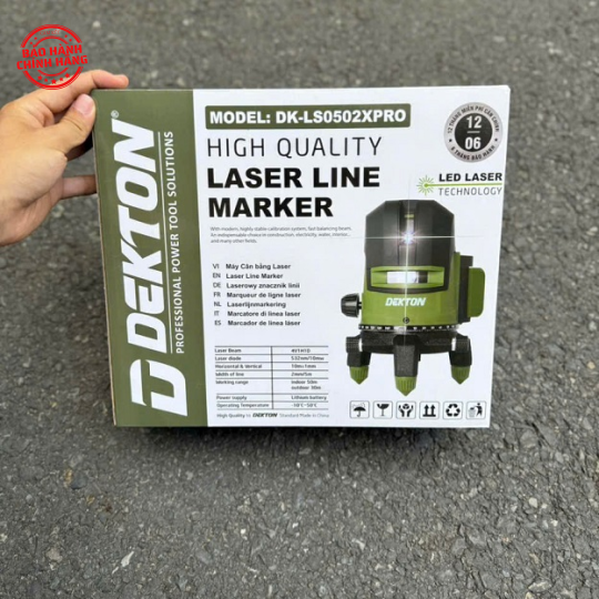 MÁY CÂN BẰNG LASER DEKTON - DK LS0502XPRO