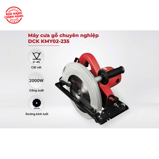 Máy cưa đĩa 2000W 235mm KMY02-235 – DCK