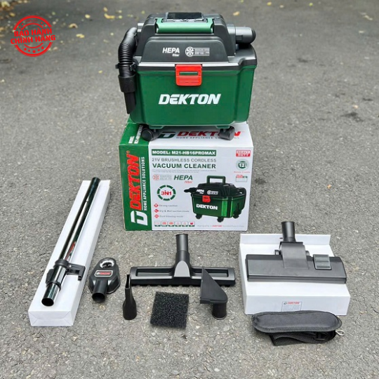  Máy hút bụi & thổi bụi 21V Dekton M21-HB16PROMAX (Chưa có pin và sạc)