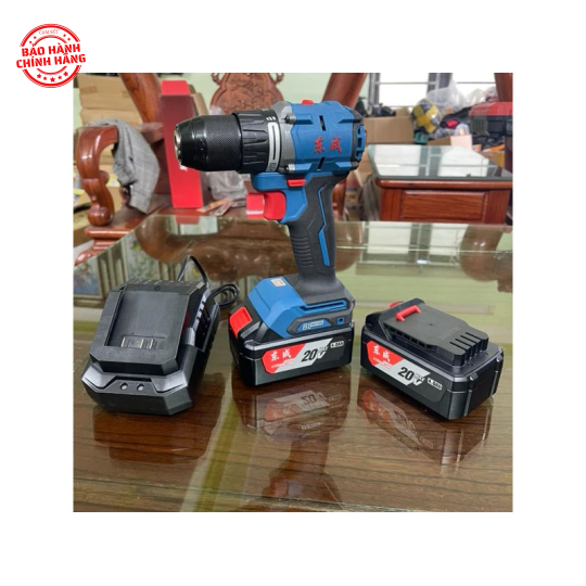  Máy khoan động lực 20V Dongcheng DCJZ2060i (2 pin 4.0Ah, 1 sạc)
