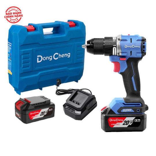  Máy khoan động lực 20V Dongcheng DCJZ2060i (2 pin 4.0Ah, 1 sạc)