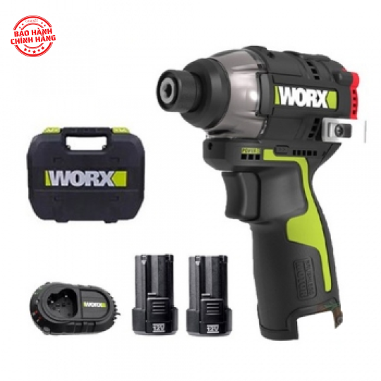 Máy vặn vít dùng pin 12V Worx WU132X.1 (1 Pin 2.0Ah & 1 Sạc)