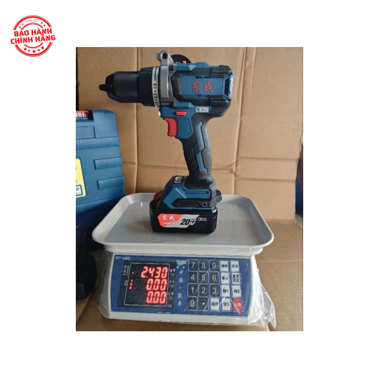 Máy khoan pin 20V DongCheng DCJZ20160i (2 pin 4AH, sạc)