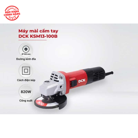 Máy mài góc 820W 100mm DCK KSM13-100B (công tắc cạnh)