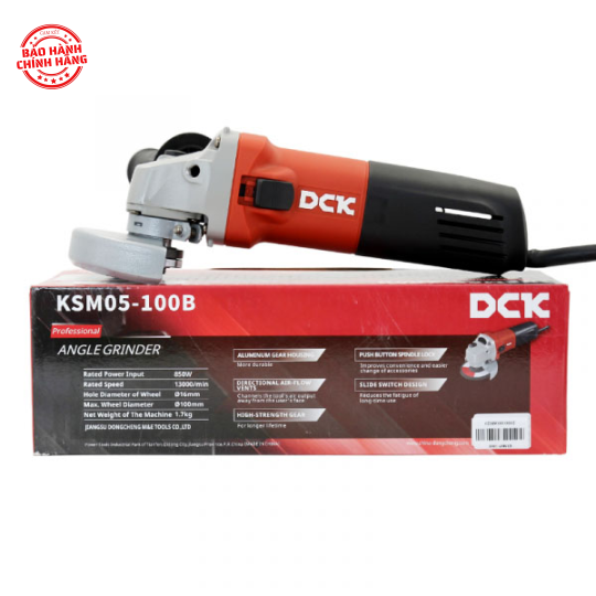 Máy mài góc 850W 100mm DCK KSM05-100B (công tắc cạnh) 