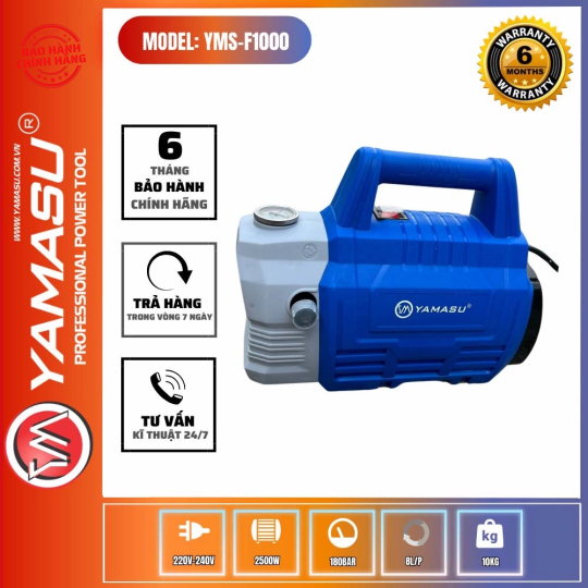 Máy xịt rửa xe áp lực cao YAMASU YMS-F1000