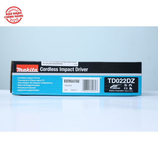 Máy vặn vít dùng pin Makita TD022DSE 7.2V