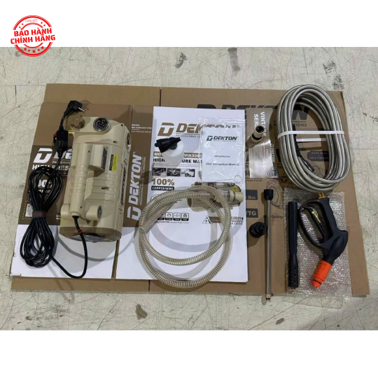 Máy xịt rửa áp lực Dekton DK-CWR3001VTG (Motor lõi đồng)