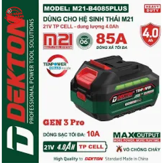 Pin Dekton M21-B4085PLUS