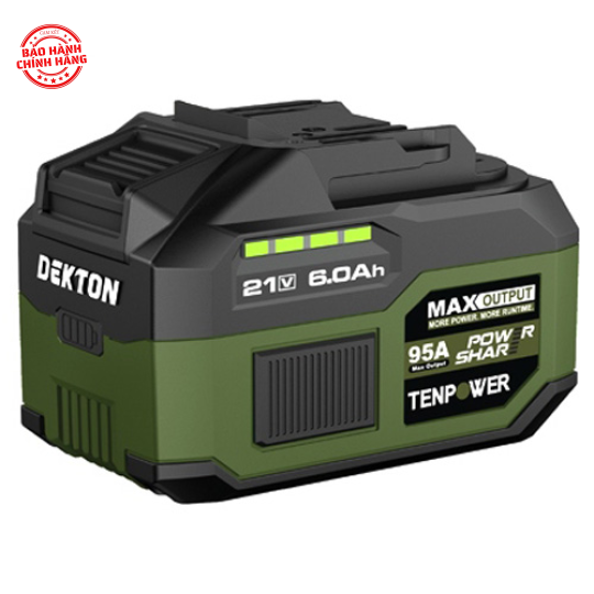 Pin Dekton Gen 4 M21-B6120XPROMAX 21V 6.0Ah Dòng Xả Cao